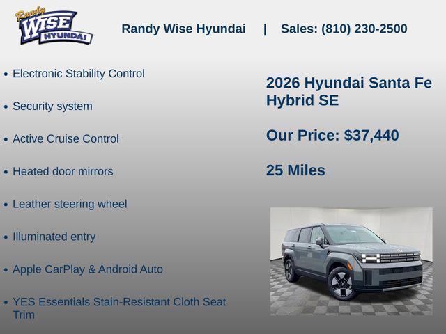 2026 Hyundai Santa Fe Hybrid SE