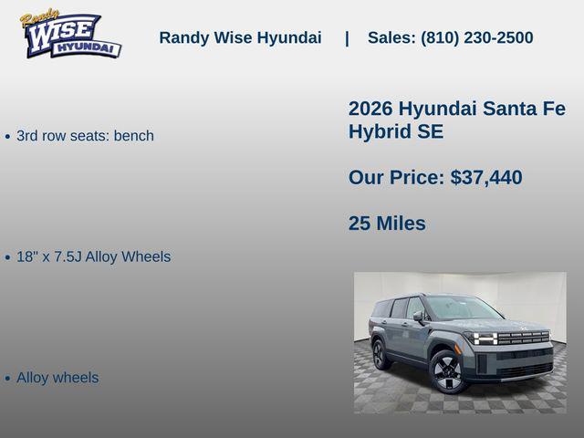2026 Hyundai Santa Fe Hybrid SE