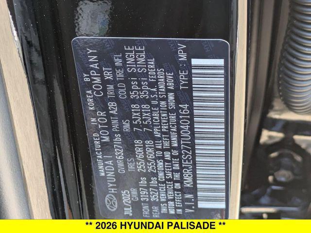2026 Hyundai Palisade XRT Pro