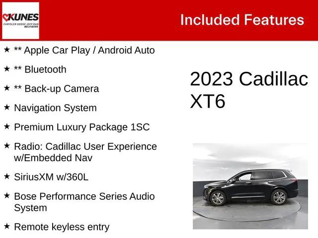 2023 Cadillac XT6 FWD Premium Luxury
