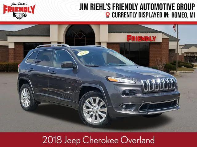 2018 Jeep Cherokee Overland 4x4 2018 Jeep Cherokee Overland 4x4