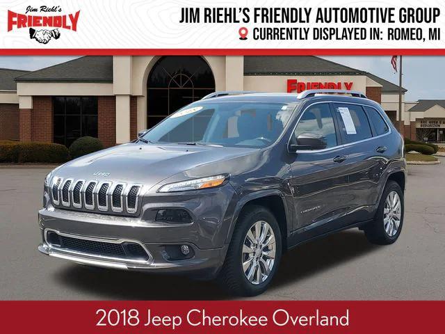 2018 Jeep Cherokee Overland 4x4 2018 Jeep Cherokee Overland 4x4