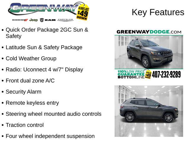 2020 Jeep Compass Sun and Safety 4X4