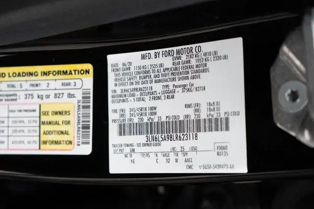 2020 Lincoln MKZ Standard
