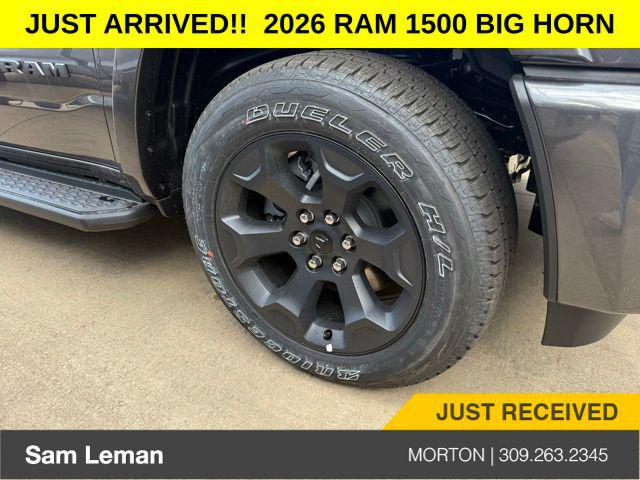 2026 RAM Ram 1500 RAM 1500 BIG HORN CREW CAB 4X4 57 BOX 2026 RAM Ram 1500 RAM 1500 BIG HORN CREW CAB 4X4 57 BOX
