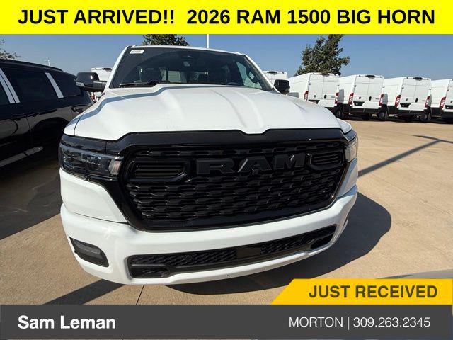 2026 RAM Ram 1500 RAM 1500 BIG HORN CREW CAB 4X4 57 BOX 2026 RAM Ram 1500 RAM 1500 BIG HORN CREW CAB 4X4 57 BOX
