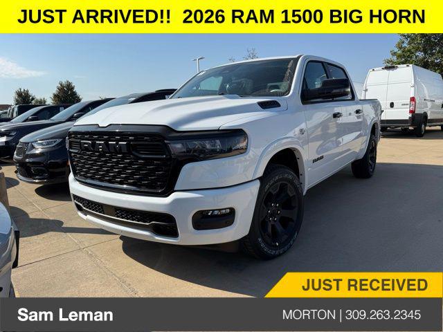 2026 RAM Ram 1500 RAM 1500 BIG HORN CREW CAB 4X4 57 BOX 2026 RAM Ram 1500 RAM 1500 BIG HORN CREW CAB 4X4 57 BOX