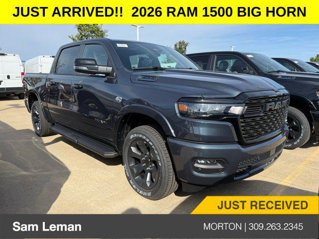 2026 RAM Ram 1500 RAM 1500 BIG HORN CREW CAB 4X4 57 BOX 2026 RAM Ram 1500 RAM 1500 BIG HORN CREW CAB 4X4 57 BOX
