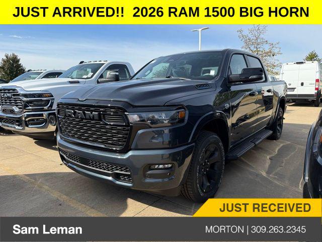 2026 RAM Ram 1500 RAM 1500 BIG HORN CREW CAB 4X4 57 BOX 2026 RAM Ram 1500 RAM 1500 BIG HORN CREW CAB 4X4 57 BOX