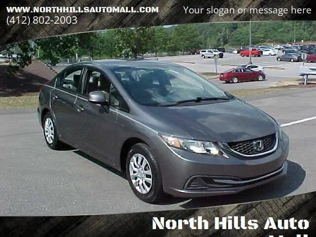 2013 Honda Civic LX for sale in Pittsburgh, PA