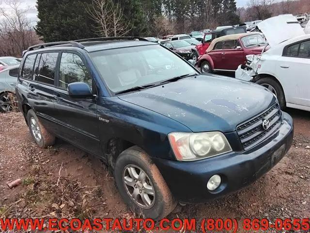 2002 Toyota Highlander Limited V6 for sale in Bedford, VA