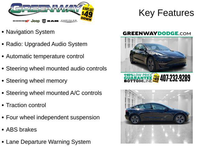 2022 Tesla Model 3 Rear-Wheel Drive