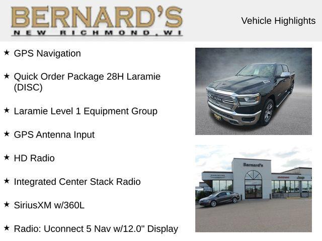 2023 RAM 1500 Laramie Crew Cab 4x4 57 Box 2023 RAM 1500 Laramie Crew Cab 4x4 57 Box