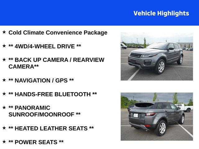 2016 Land Rover Range Rover Evoque SE 2016 Land Rover Range Rover Evoque SE