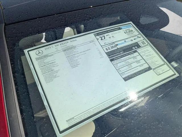 2025 Mercedes-Benz C-CLASS C 300 C 300