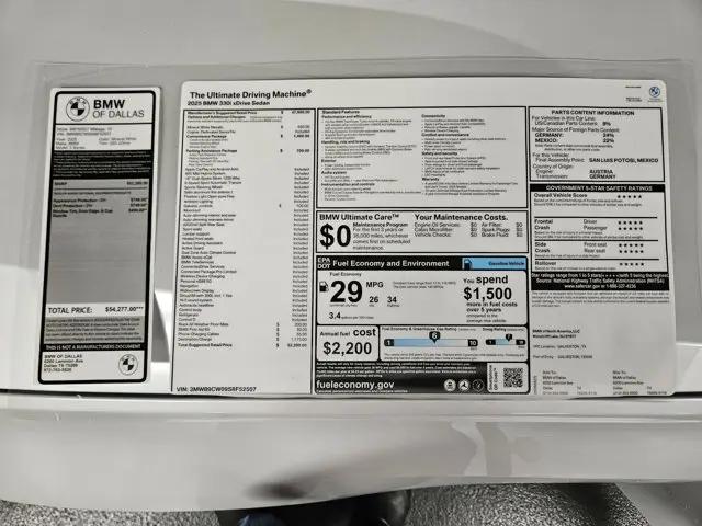 2025 BMW 3 Series 330i xDrive Sedan