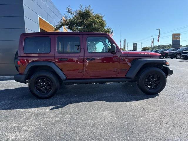 2021 Jeep Wrangler Unlimited Willys 4x4 2021 Jeep Wrangler Unlimited Willys 4x4