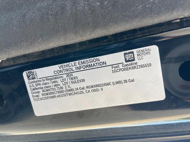 2024 Chevrolet Silverado 1500 4WD Crew Cab Short Bed Custom