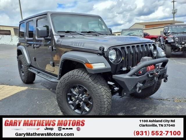 2021 Jeep Wrangler Unlimited Willys Sport 4x4 2021 Jeep Wrangler Unlimited Willys Sport 4x4