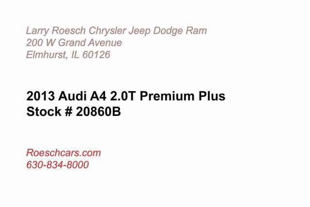 2013 Audi A4 2.0T Premium