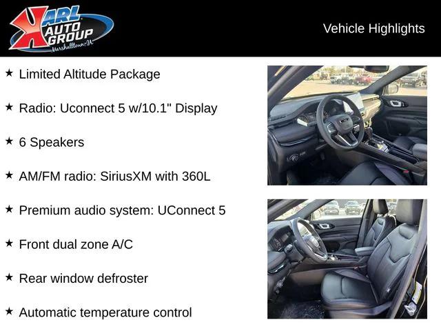 2026 Jeep Compass COMPASS LIMITED ALTITUDE 4X4