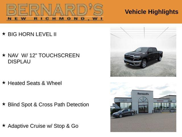 2026 RAM 1500 RAM 1500 BIG HORN CREW CAB 4X4 57 BOX