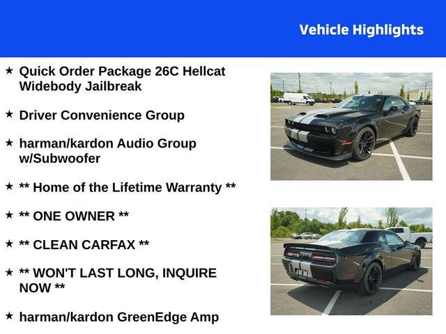 2023 Dodge Challenger SRT Hellcat Redeye Widebody Jailbreak