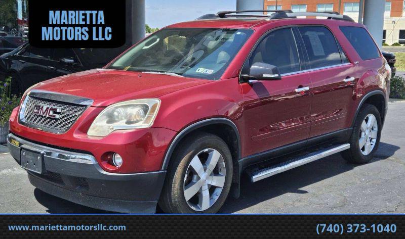 2011 GMC Acadia SLT-1 for sale near Marietta, OH