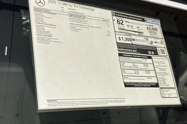 2025 Mercedes-Benz G 580e G 580e
