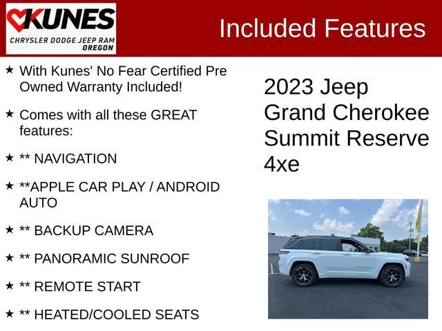 2023 Jeep Grand Cherokee 4xe Summit Reserve