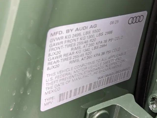 2025 Audi Q5 Prestige TFSI quattro S tronic