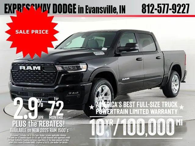 2026 Ram 1500 Big Horn Crew Cab 4x4 5'7" Box for sale in Evansville, IN