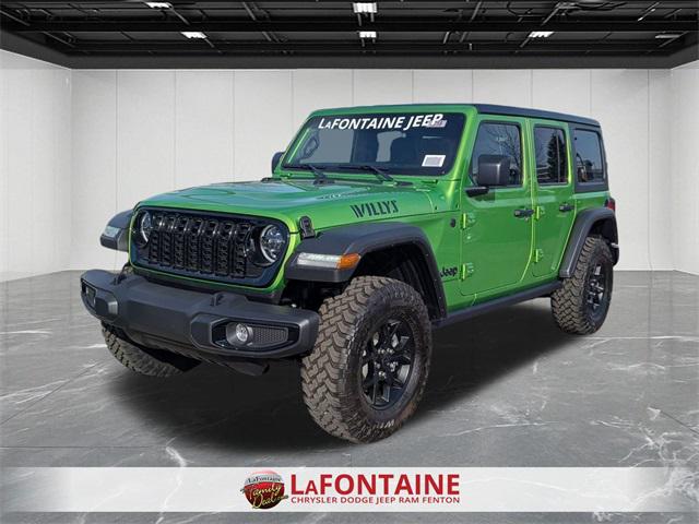 2025 Jeep Wrangler WRANGLER 4-DOOR WILLYS 2025 Jeep Wrangler WRANGLER 4-DOOR WILLYS