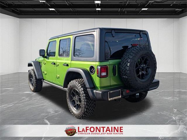 2025 Jeep Wrangler WRANGLER 4-DOOR WILLYS 2025 Jeep Wrangler WRANGLER 4-DOOR WILLYS