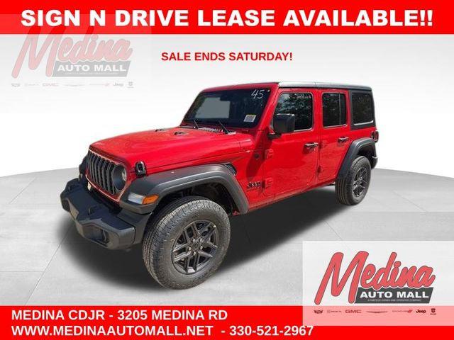 2025 Jeep Wrangler WRANGLER 4-DOOR SPORT S