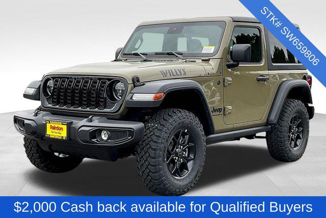 2025 Jeep Wrangler WRANGLER 2-DOOR WILLYS 2025 Jeep Wrangler WRANGLER 2-DOOR WILLYS