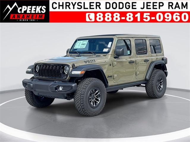 2025 Jeep Wrangler WRANGLER 4-DOOR WILLYS 2025 Jeep Wrangler WRANGLER 4-DOOR WILLYS