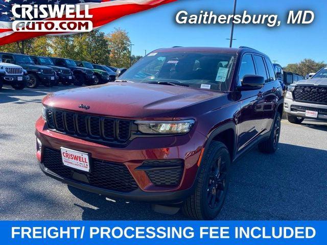 2025 Jeep Grand Cherokee GRAND CHEROKEE ALTITUDE X 4X4 2025 Jeep Grand Cherokee GRAND CHEROKEE ALTITUDE X 4X4