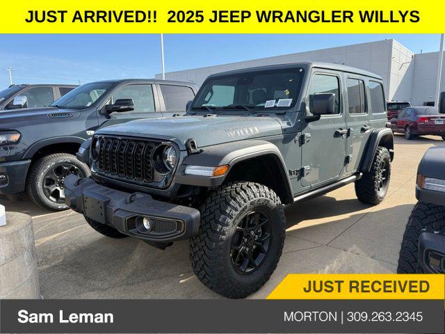 2025 Jeep Wrangler WRANGLER 4-DOOR WILLYS 2025 Jeep Wrangler WRANGLER 4-DOOR WILLYS