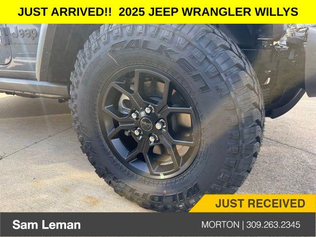 2025 Jeep Wrangler WRANGLER 4-DOOR WILLYS 2025 Jeep Wrangler WRANGLER 4-DOOR WILLYS