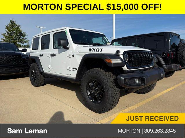 2025 Jeep Wrangler WRANGLER 4-DOOR WILLYS 2025 Jeep Wrangler WRANGLER 4-DOOR WILLYS