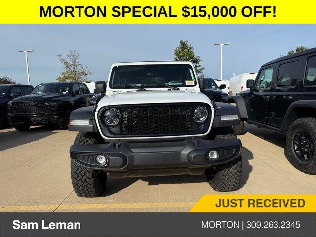 2025 Jeep Wrangler WRANGLER 4-DOOR WILLYS 2025 Jeep Wrangler WRANGLER 4-DOOR WILLYS