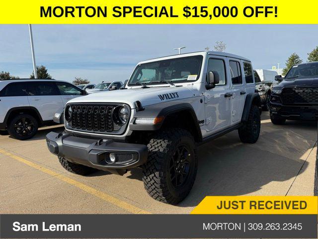 2025 Jeep Wrangler WRANGLER 4-DOOR WILLYS 2025 Jeep Wrangler WRANGLER 4-DOOR WILLYS