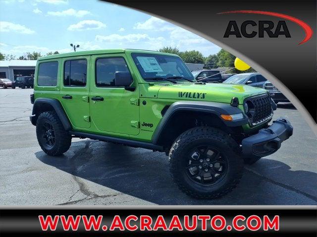2025 Jeep Wrangler WRANGLER 4-DOOR WILLYS 2025 Jeep Wrangler WRANGLER 4-DOOR WILLYS