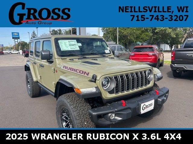 2025 Jeep Wrangler WRANGLER 4-DOOR RUBICON X