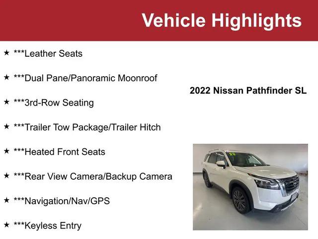 2022 Nissan Pathfinder SL 4WD