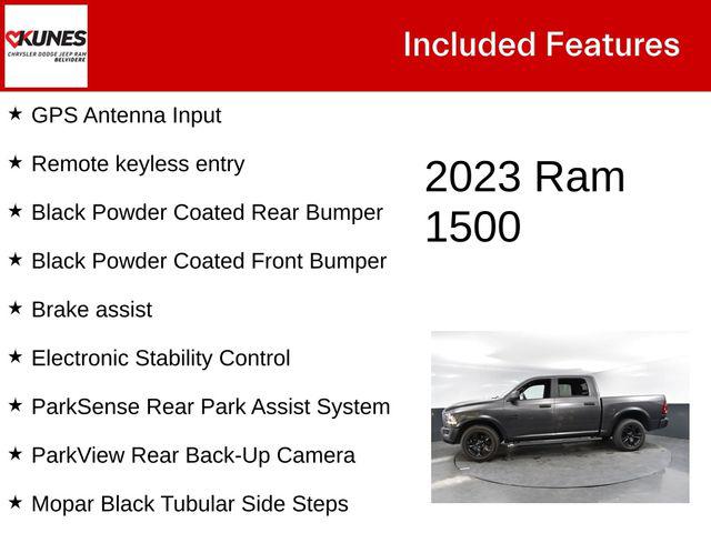 2023 RAM 1500 Classic Warlock Crew Cab 4x4 57 Box