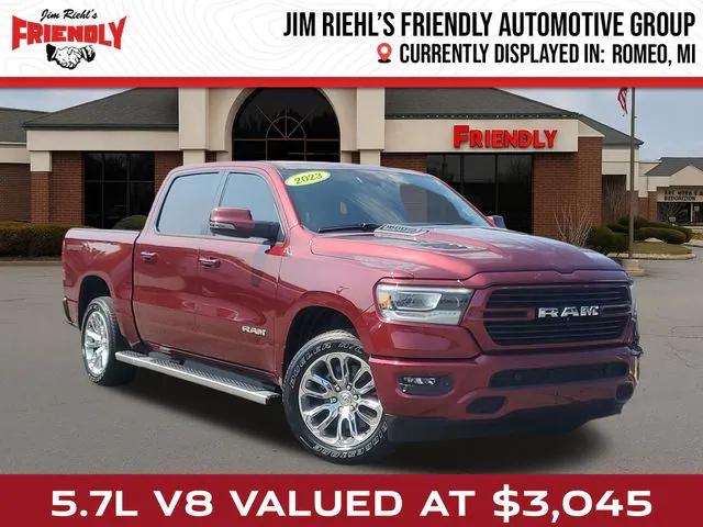 2023 RAM 1500 Laramie Crew Cab 4x4 57 Box 2023 RAM 1500 Laramie Crew Cab 4x4 57 Box