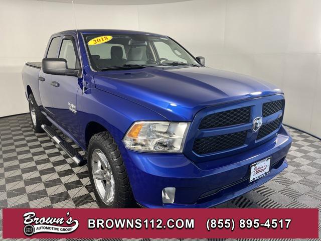 2018 RAM 1500 Express Quad Cab 4x4 64 Box