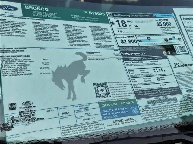 2025 Ford Bronco Heritage Edition